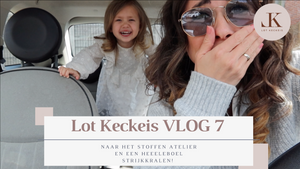 Stoffen atelier en een heeeeeleboel strijkkralen! I Lot Keckeis vlog 7